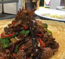 Spicy Green Pepper Pan-Fried Chicken