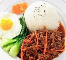 Fish-Flavored Shredded Pork Rice
