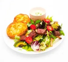 Pan-Seared Beef French Toast