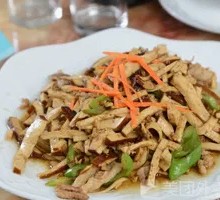 Fried Tofu with Shredded Pork