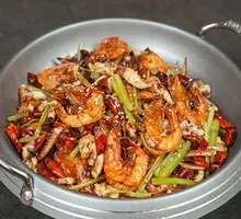 Spicy Stir-Fried Shrimp