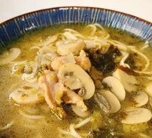 Winter Bamboo Shoots Mushroom Pork Noodles