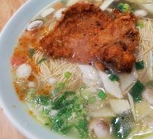 Bamboo Shoot and Mushroom Noodles