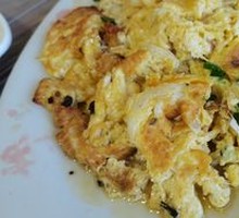 Silver Fish Fried with Eggs