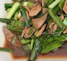 Garlic Liver Stir-fry