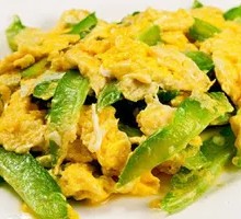 Bitter Melon and Egg Rice Bowl