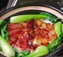 Homemade Lap Cheong Baozi Rice