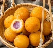 Taro Sweet Potato Balls