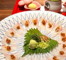 Freshly Sliced Sea Bream with Sea Urchin