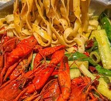 Crab-flavored Lobster Noodles