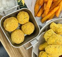 Snowflake Cheese Fried Chicken