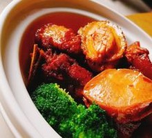 Braised Black Hair Pork with Abalone