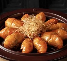 Fresh Lemongrass Baked Rose Shrimp