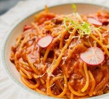 Bolognese Tomato Meat Sauce Pasta