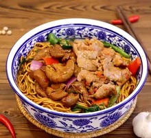 Beef and Intestine Noodles