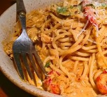 Spicy Lobster Cream Pasta