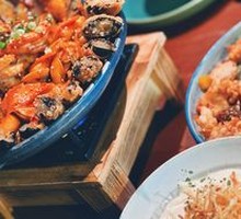 Spicy Seafood Rice Cake Stir-Fry