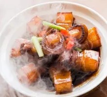 Braised Pork Belly with Abalone