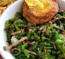 Green Pepper Shredded Pork Rice