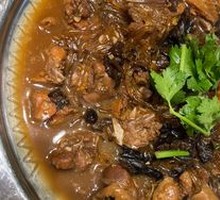 Chicken Stewed with Mushrooms