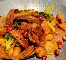 Stir-Fried Rice Cake in Pot