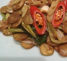 Stir-fried Mung Bean Cakes
