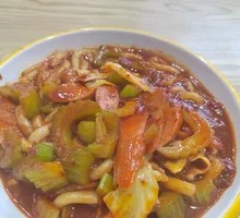 Fish Cake Fried Rice Noodles