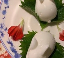 Cute Rabbit Coconut Milk Dessert