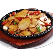Grilled Potato Slices