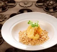 Golden Thread Mustard Prawn Balls