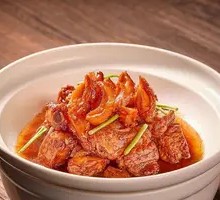 Braised Pork Ribs with Fresh Abalone