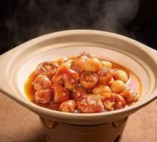 Pig Tail Stewed with Quail Eggs