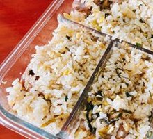 雪菜肉丝蛋炒饭