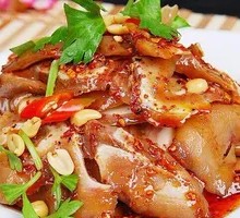Spicy Pig Ear Tips Salad