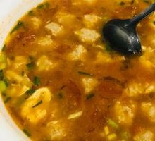 Tomato and Pork Meatball Soup