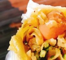 Egg Roll with Shrimp and Ham