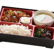 Two Meat, One Vegetable, One Soup