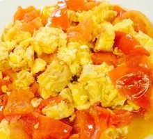 Tomato and Egg Rice Bowl