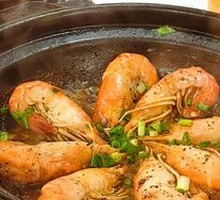 Butter Pepper King Prawns