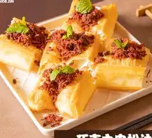 Chocolate Pork Floss Dough Stick