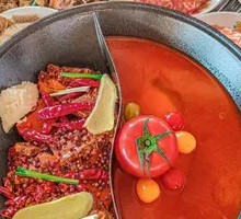 Pure Beef Two-Flavor Hot Pot