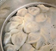 Celery and Pork Dumplings