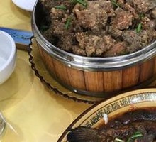 Lotus Leaf Steamed Pork Ribs with Rice Flour