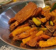 Spicy Pork Ribs with Shrimp