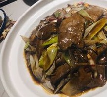 Green Onion Pork Liver