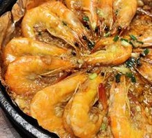 Garlic Pepper Steak Shrimp