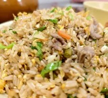 Green Pepper Beef Fried Rice
