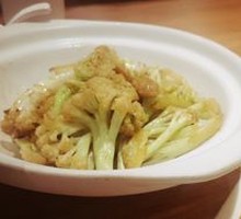 Pork Belly Stir-fried with Cauliflower