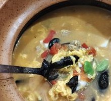 Fava Bean and Pork Dumpling Pot