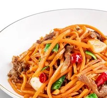 Stir-Fried Carrot Strips